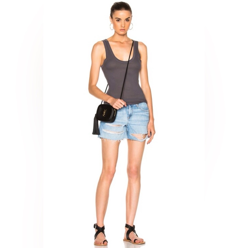 RAG & BONE Denim Distressed Cut Off Boyfriend Shorts in Rye size 29 - Picture 3 of 9